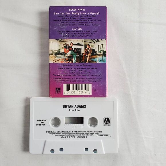 Bryan Adams – Have You Ever Really Loved a Woman? Cassette Single (1995) - Picture 2 of 3